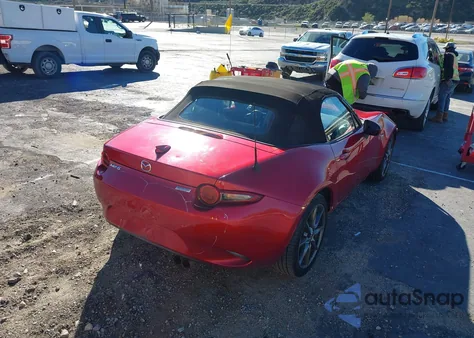 2016 Mazda Mx-5 Miata Grand Touring z USA, uszkodzony, nr VIN JM1NDAD79G0111602